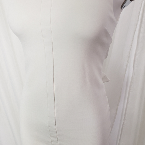 Ted Baker London Papron tie front mini dress white/ivory Ted size 0 = US size 2 - Picture 6 of 13